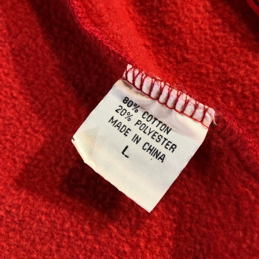Dr Pepper Soda Moonlight Graham Baseball Retro Vintage Style Zip Up Vest L - Picture 8 of 8